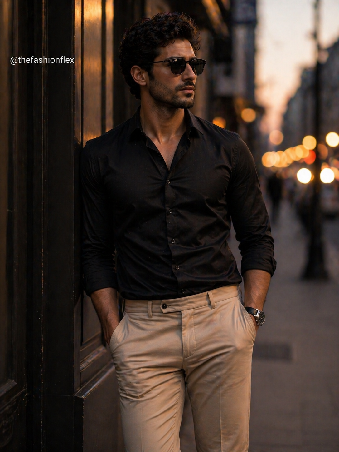 essential shirts for men black shirt smart casual outfit